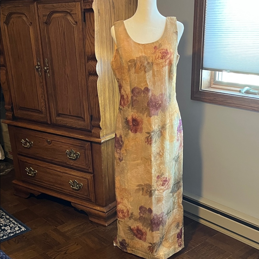 Chic Floral Print Maxi Dress